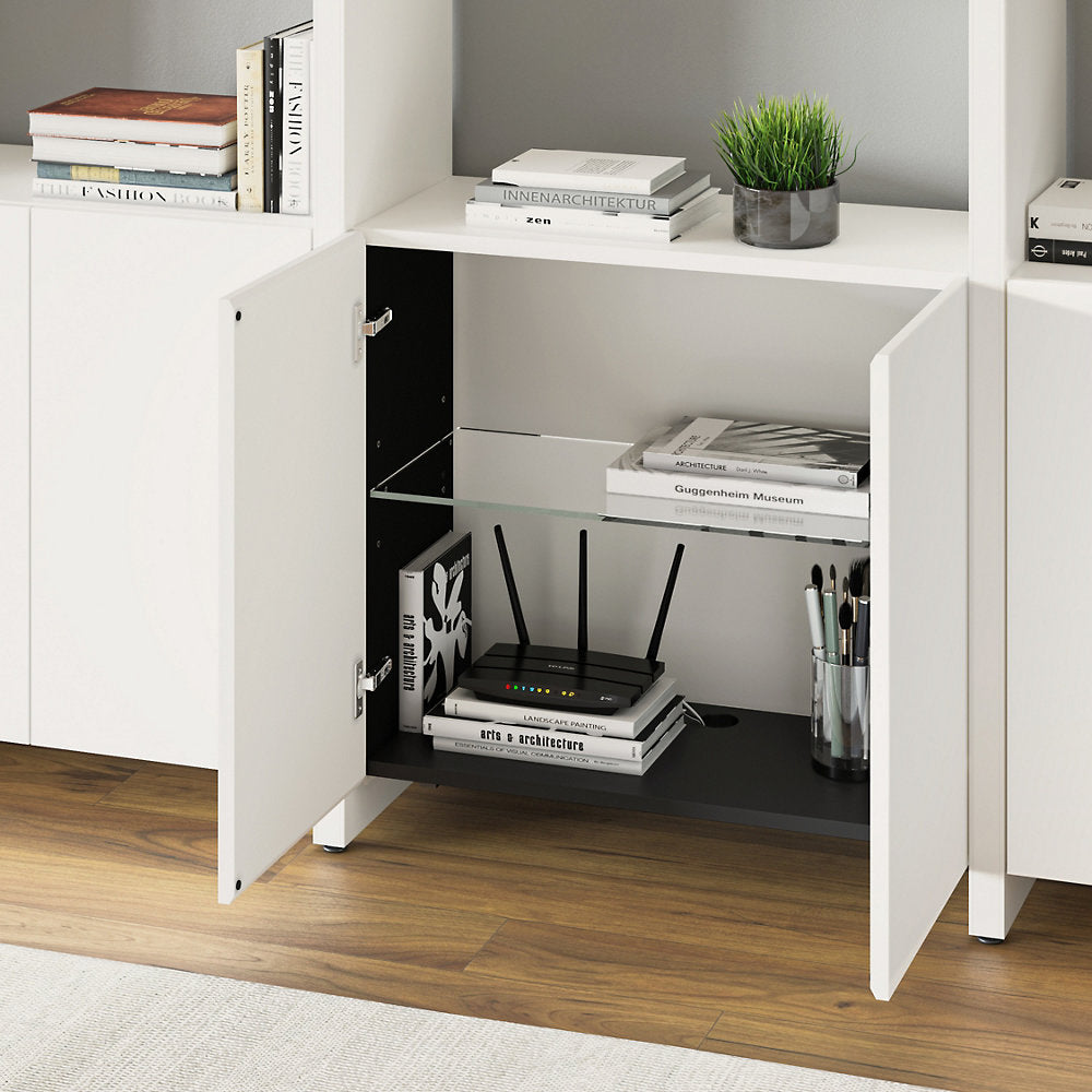 Linea Shelf 5801 + 5802A + 5801A Shelving System