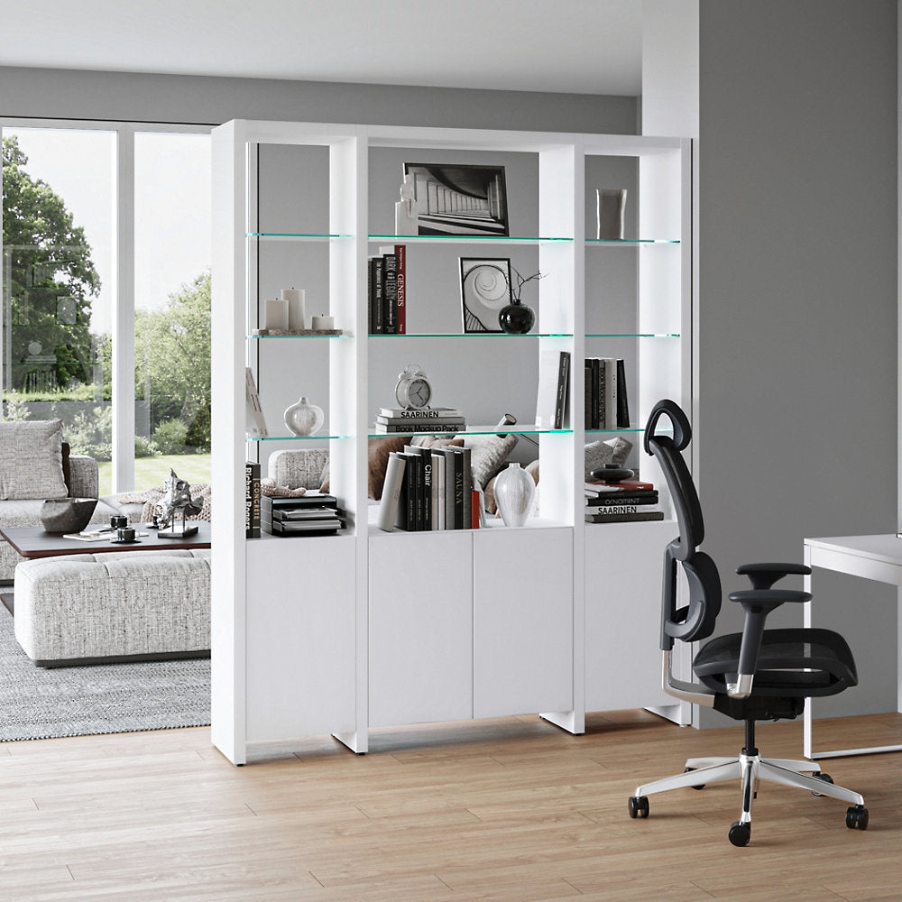 Linea Shelf 5801 + 5802A + 5801A Shelving System