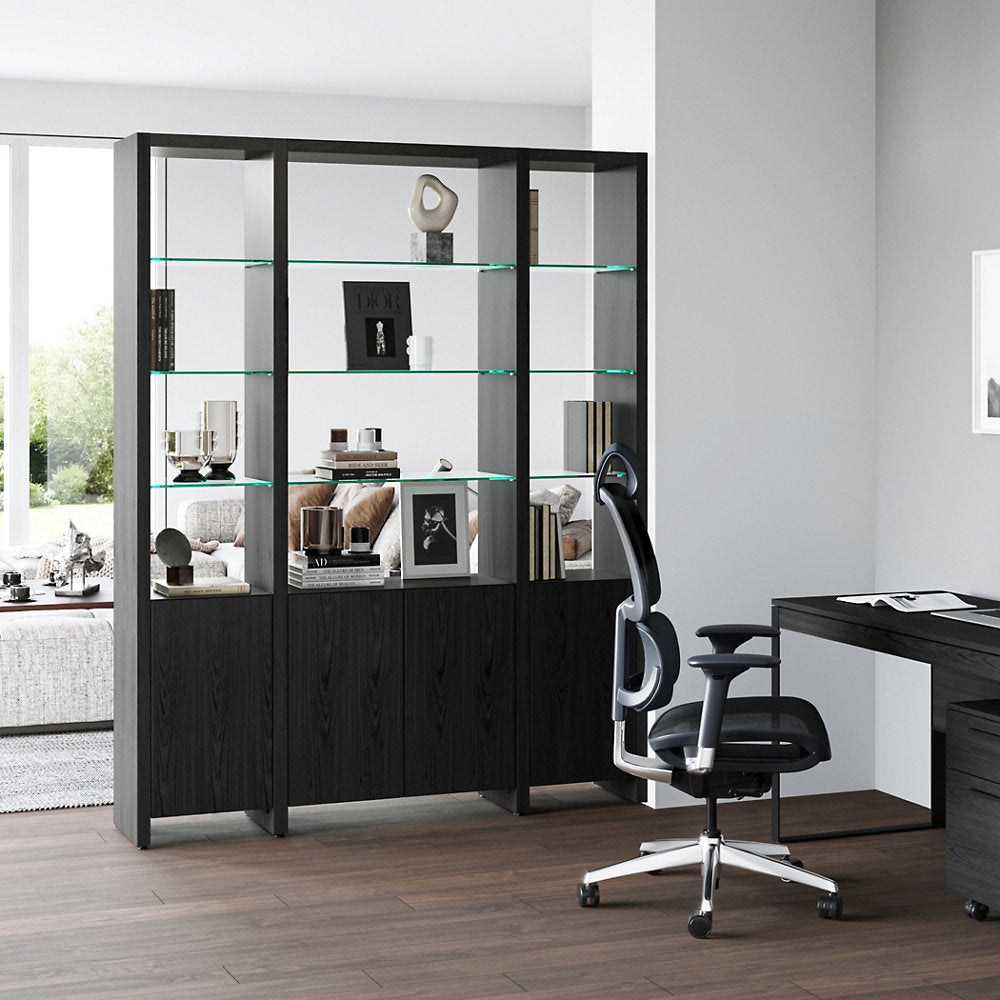 Linea Shelf 5801 + 5802A + 5801A Shelving System
