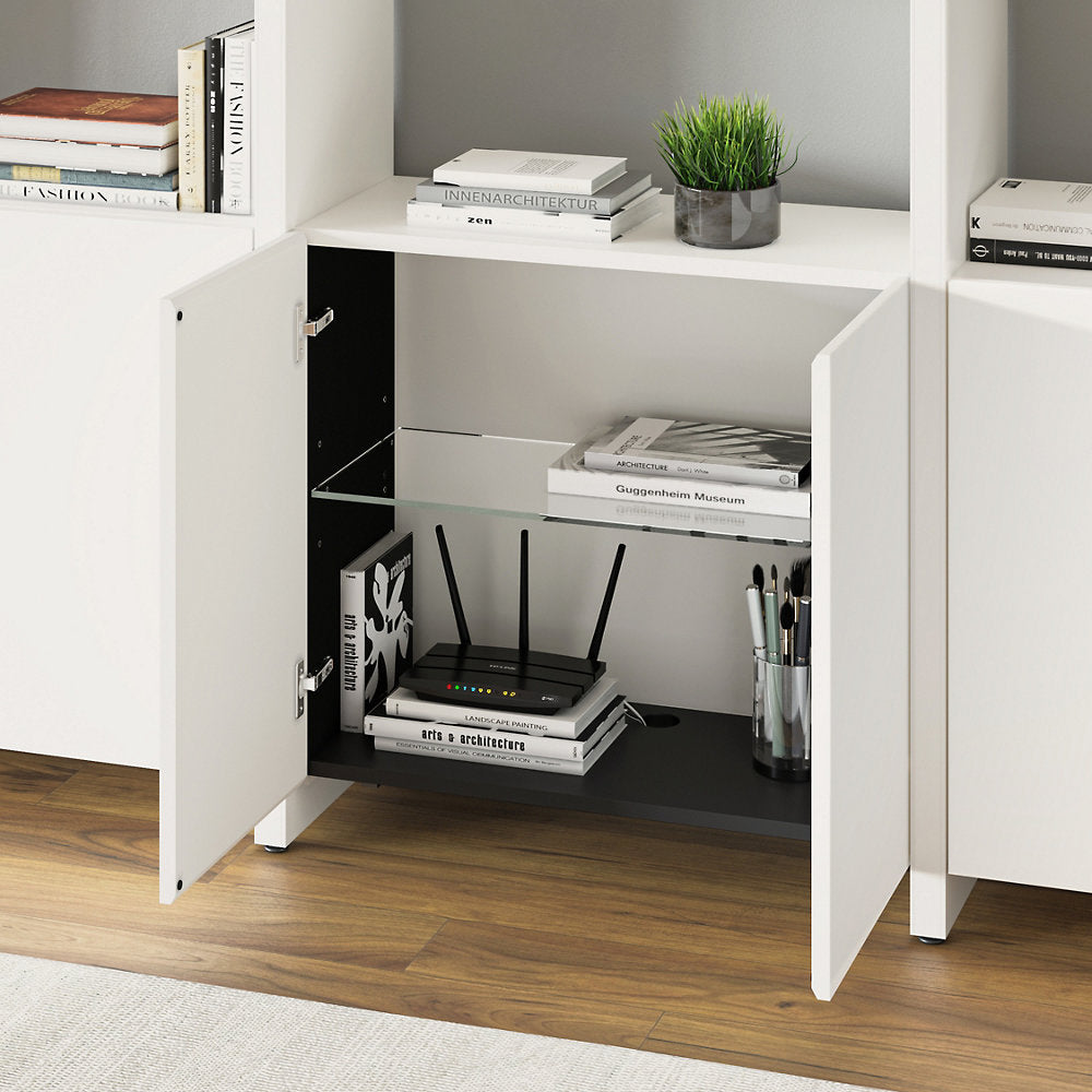 Linea Shelf 5802 + 5802A + 5802A Shelving System