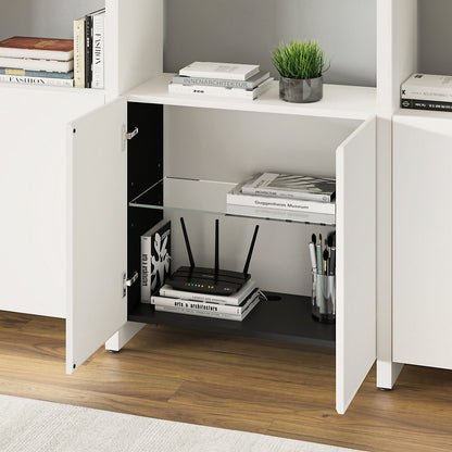 Linea Shelf 5802 + 5802A + 5802A Shelving System