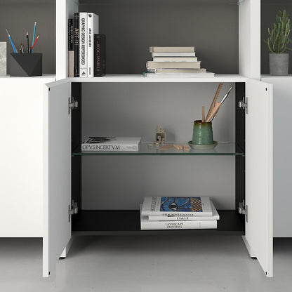 Linea Shelf 5802 + 5802A + 5802A Shelving System