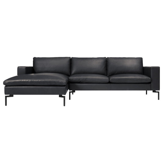 New Standard Leather Sofa with Chaise