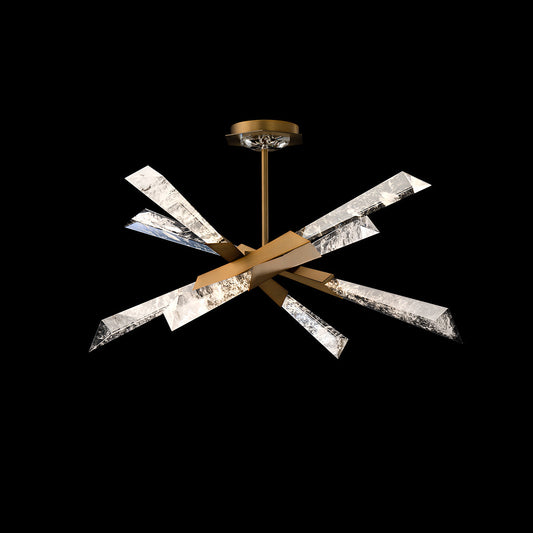 Schonbek Solitude BFM31428 Semi-Flush Mount