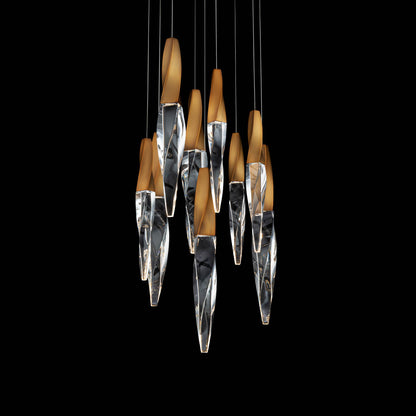 Schonbek Kindjal BPD13209 Multi-Light Pendant
