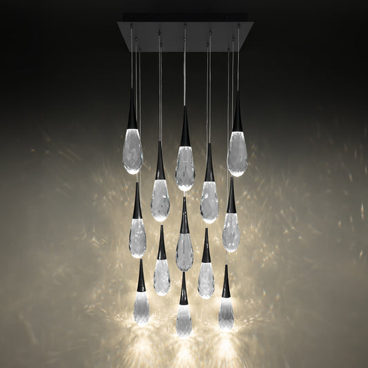 Schonbek Hibiscus BPD21213S Multi-Light Pendant