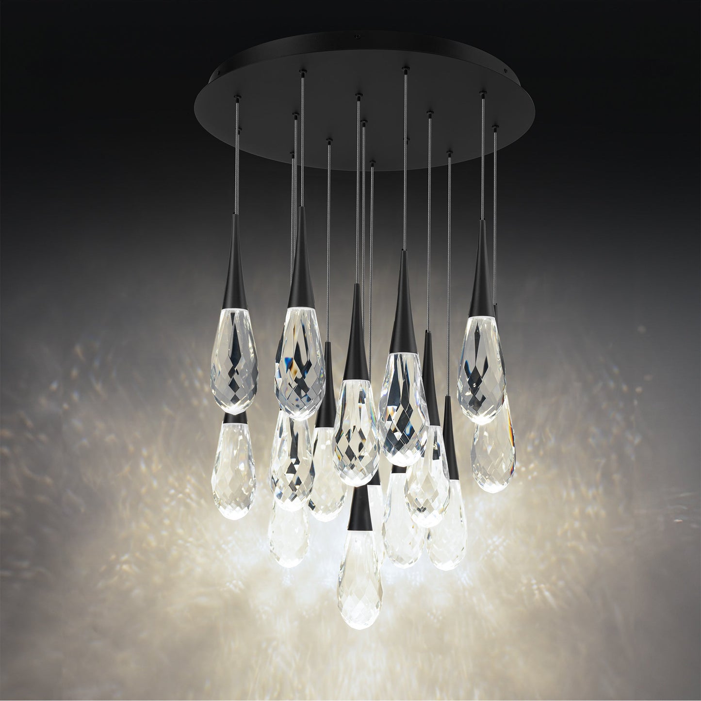 Schonbek Hibiscus BPD21215 Multi-Light Pendant