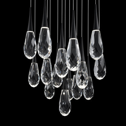 Schonbek Hibiscus BPD21215 Multi-Light Pendant