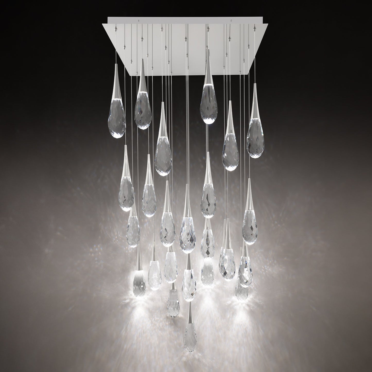 Schonbek Hibiscus BPD21225S Multi-Light Pendant