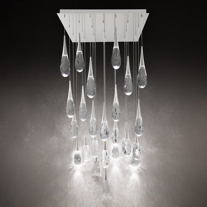 Schonbek Hibiscus BPD21225S Multi-Light Pendant