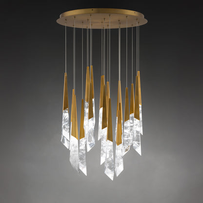 Schonbek Solitude BPD31421 Multi-Light Pendant