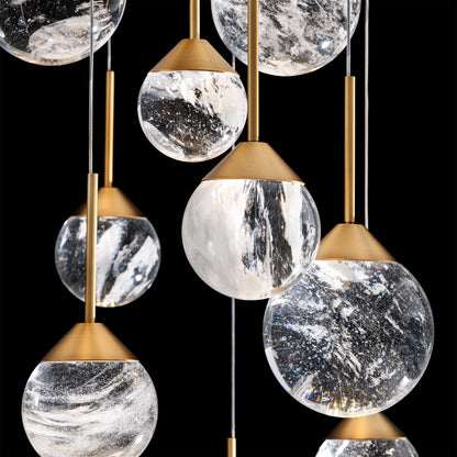 Schonbek Quest BPD40225S Multi-Light Pendant