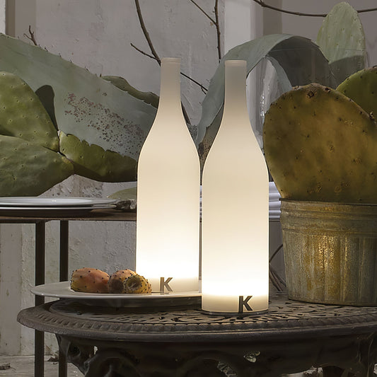 Bacco Built-in Battery Table Lamp ∅ 3.9″ x H 13.8″ / Dia 10cm x H 35cm / White & Warm Light / Touch Switch Table lamp