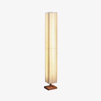 Bailey Floor Lamp ∅ 6.3″ x H 47.2″ / Dia 16cm x H 120cm / Wood＆Beige / US plug Floor lamp