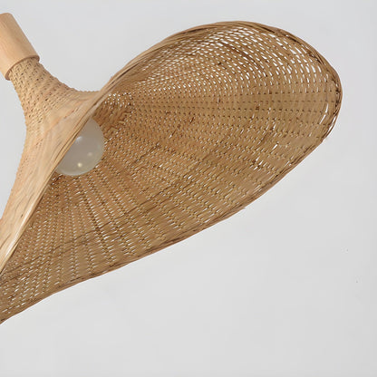 Rattan Weave Hat Pendant Light pendant Lamp
