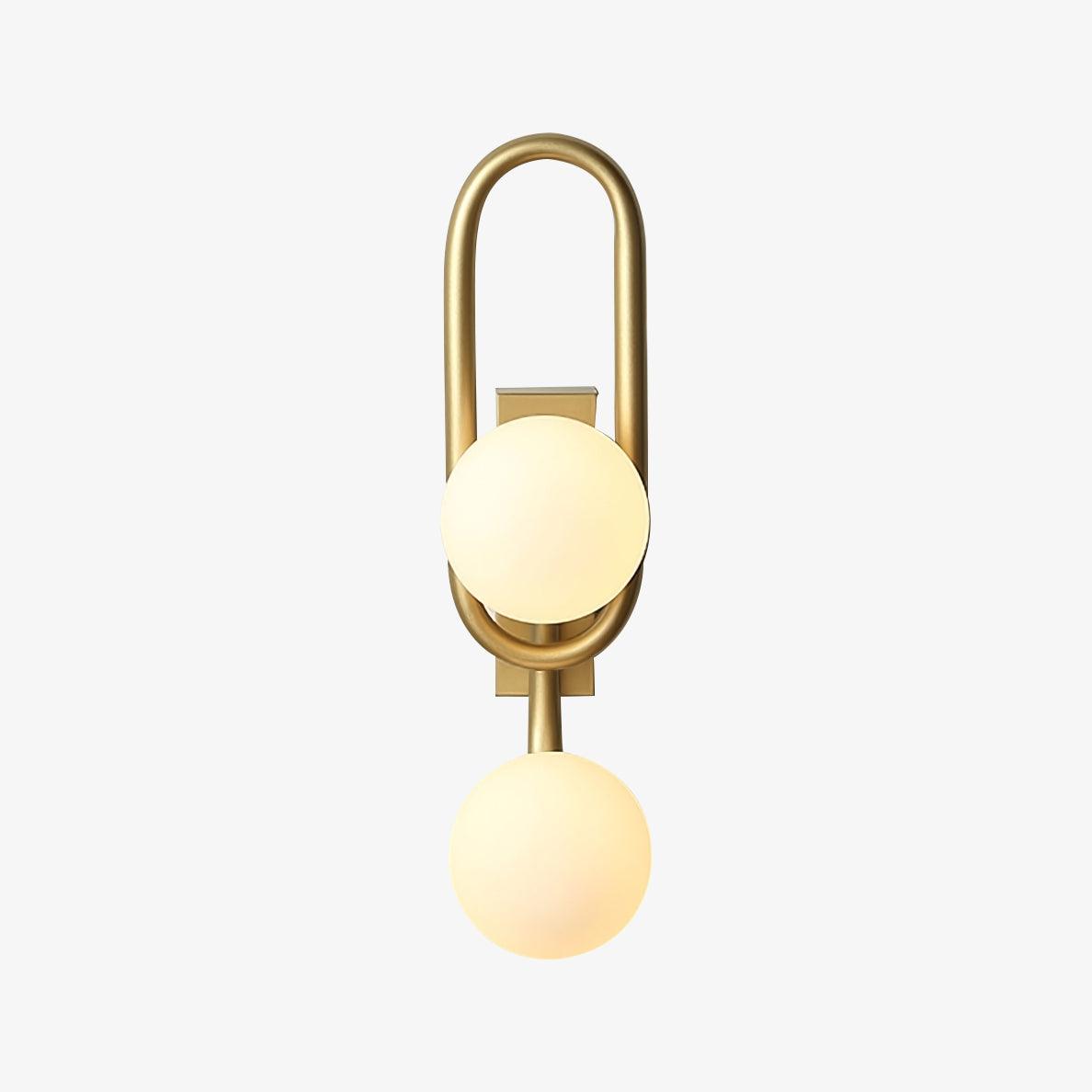 Belisto Wall Lamp ∅ 3.9″ x D 15.7″ / Dia 10cm x H 40cm / Gold Wall lamp