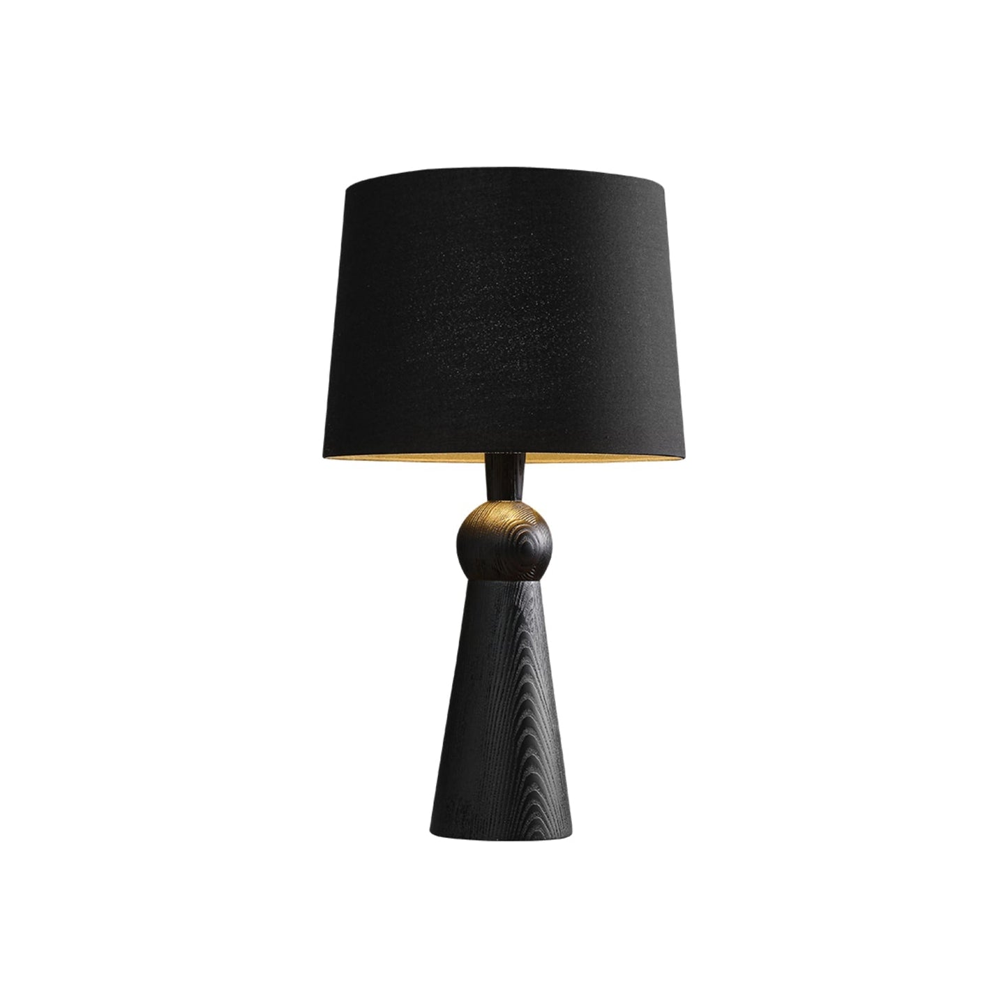 Bella Table Lamp ∅ 14.9″ x H 26.8″ / Black / US Plug Table lamp
