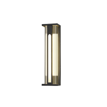 Bellamy Flair Outdoor Wall Lamp L 6.3″ x W 4.7″ x H 23.6″ / L 16cm x W 12cm x H 60cm / Model A: Wired Version / Warm