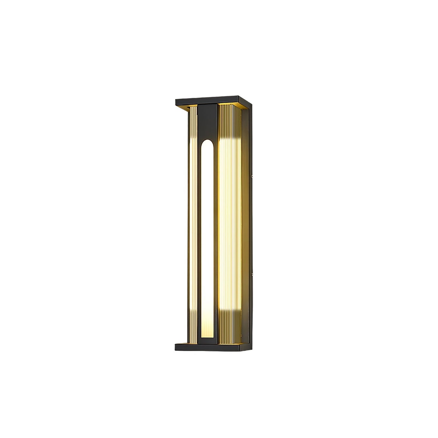 Bellamy Flair Outdoor Wall Lamp L 6.3″ x W 4.7″ x H 23.6″ Set of 2 / Model A: Wired Version / Warm Light Wall lamp