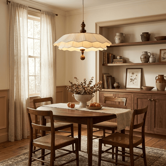 Belle Epoque Pleated Pendant Light