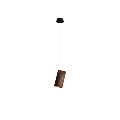 Bellwood Pendant Lamp Model C ∅ 3.5″ x H 7.1″ / Walnut Color / Warm Light Pendant light