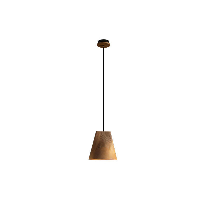 Bellwood Pendant Lamp Model B ∅ 7.1″ x H 7.3″ / Wood Color / Warm Light Pendant light