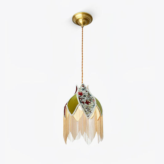 Bette Fringed Pendant Lamp