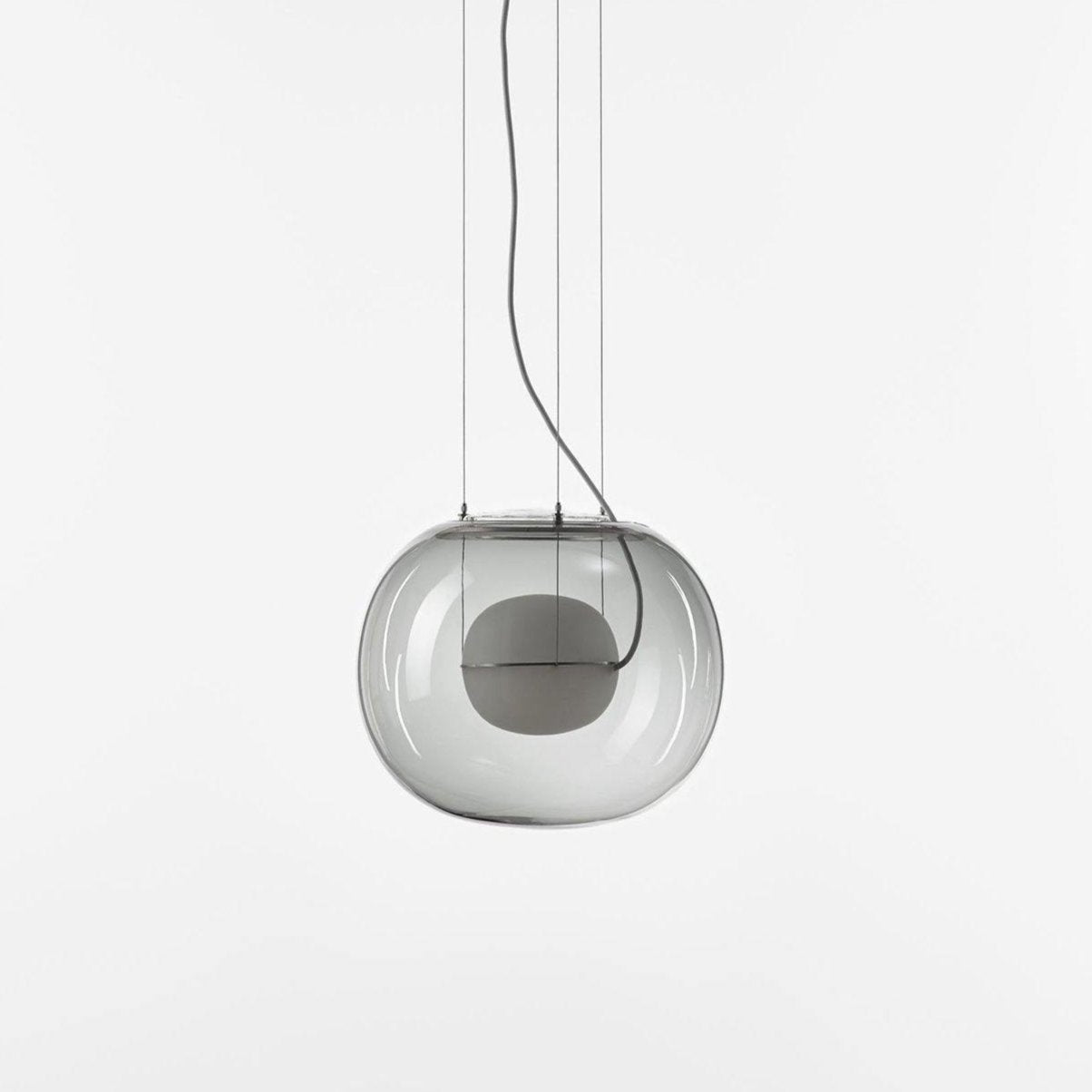Levita Orb Pendant Light ∅ 11.8″ x H 10.2″ / Dia 30cm x H 26cm / Grey 1001 Pendant light