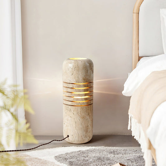 Big Stone Bucket Floor Lamp Floor lamp