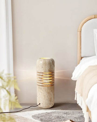 Big Stone Bucket Floor Lamp Floor lamp