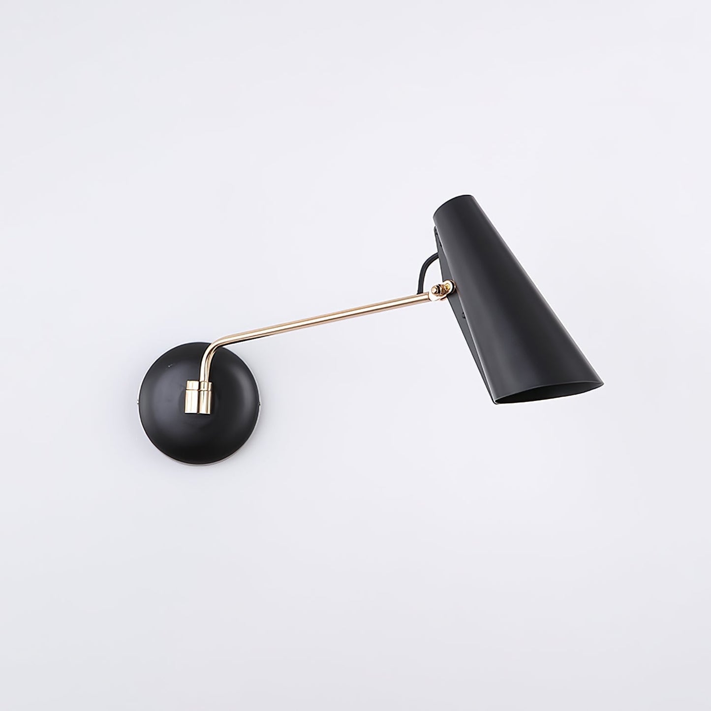 Birdy Wall Lamp ∅ 20.9″ x H 9.4″ / Dia 53cm x H 24cm / Black / 1 Piece Wall lamp