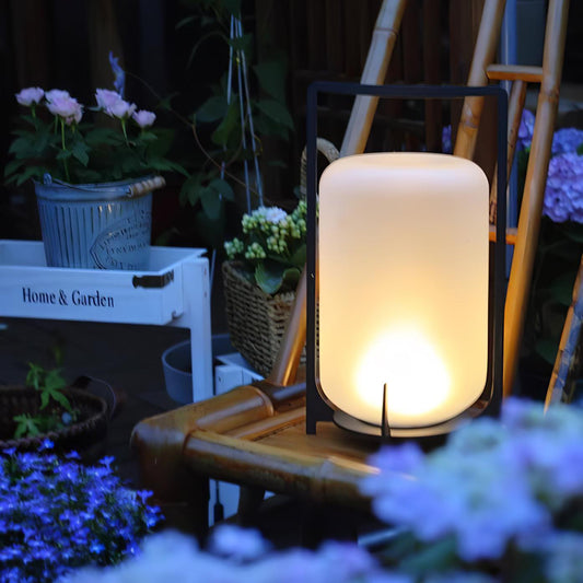 Black Twilight Lantern Table Lamp Table lamp