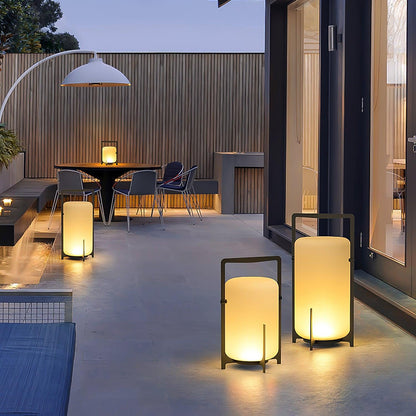 Black Twilight Lantern Table Lamp Table lamp