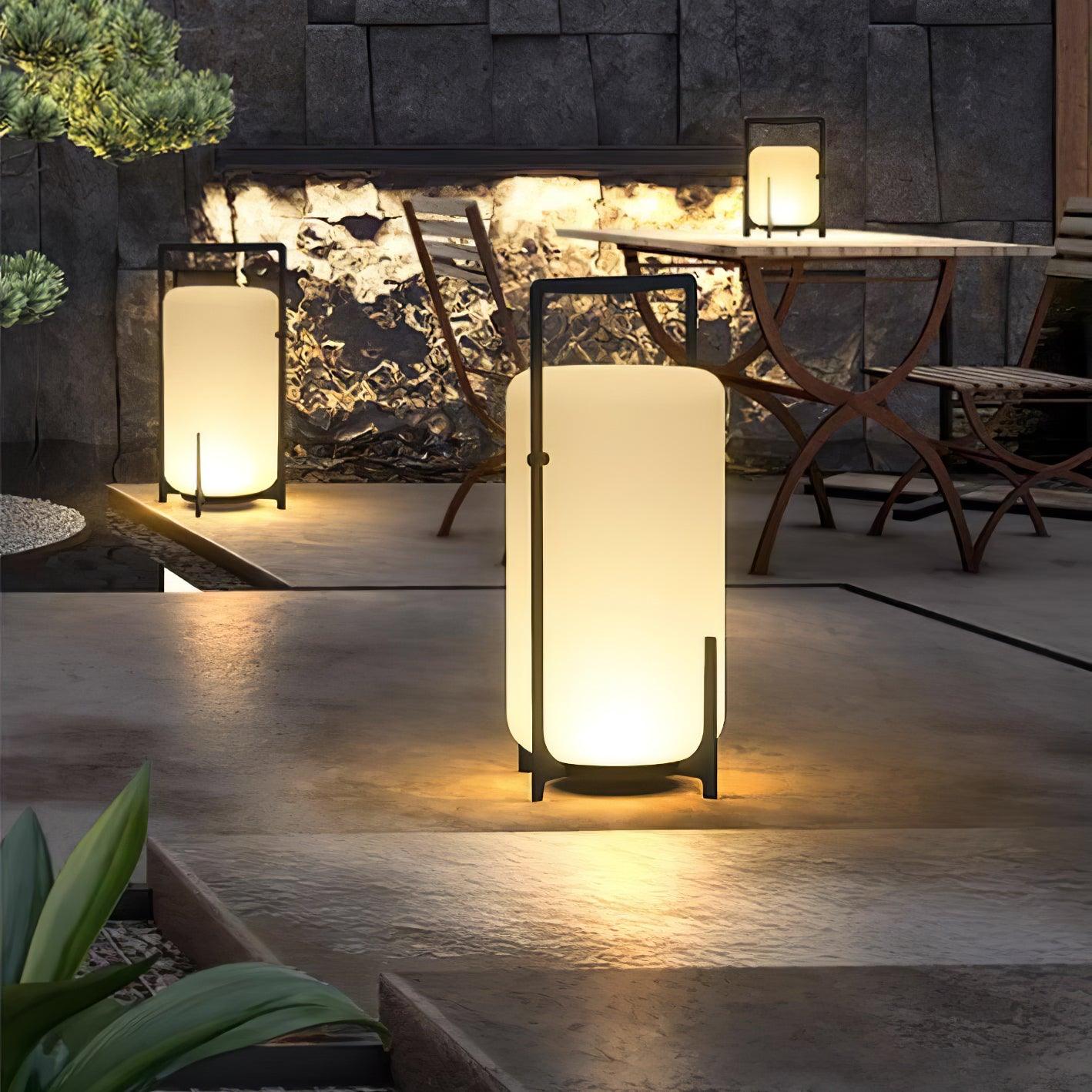 Black Twilight Lantern Table Lamp Table lamp