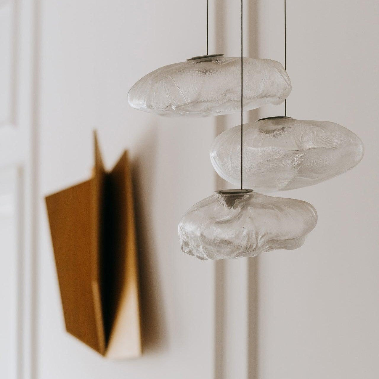 Blown Glass Mesh Pendant Light 1001 Pendant light