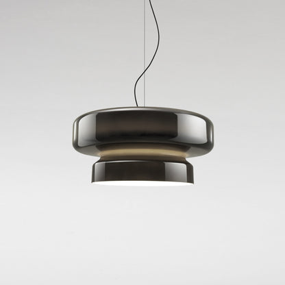 Bohemia Pendant Lamp ∅ 15.7″ x H 8.3″ / Dia 40cm x H 21cm / Black / Warm Light Pendant light