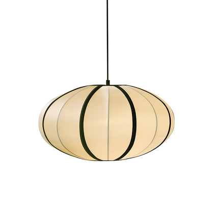 Bombori Pendant Lamp Model A ∅ 15.7″ x H 8.7″ / Dia 40cm x H 22cm / Black & White Pendant light