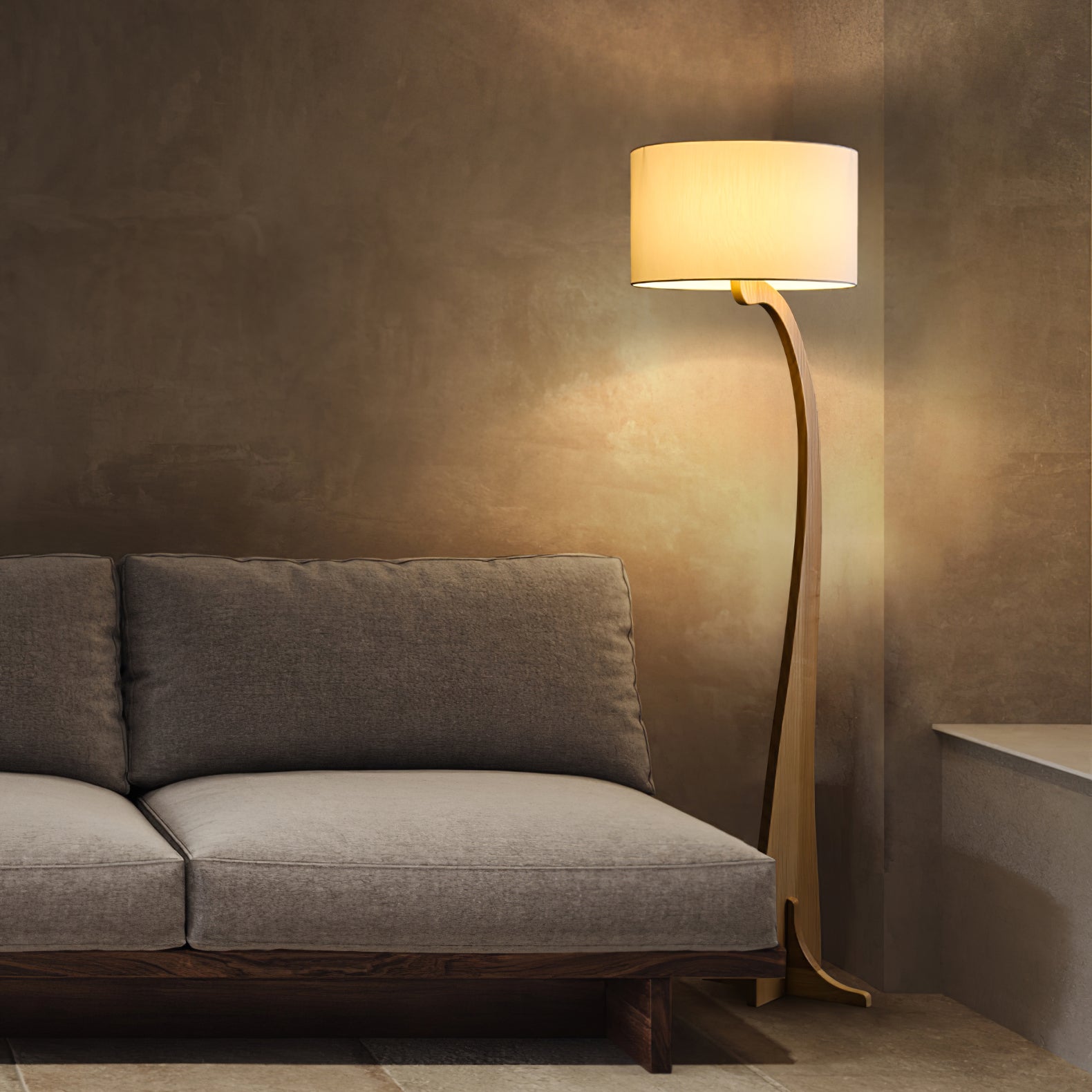 Bow Curve Floor Lamp Floor lamp