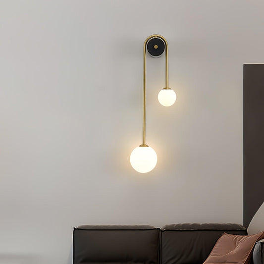 Brass Arc Wall Light Wall lamp