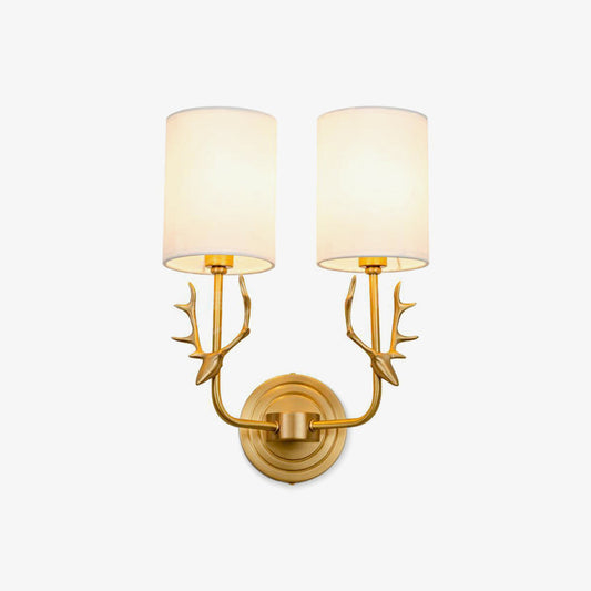 Brass Deer Head Wall Light Wall lamp