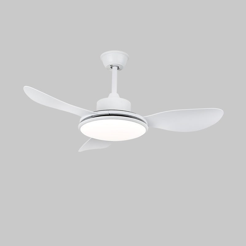 Brinley 48’’/52’’ Ceiling Fan Light ∅ 52″ X H 9.8″ / Model B White / Three-Color Changing Light Ceiling fan light