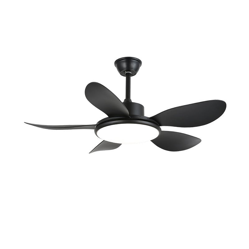 Brinley 48’’/52’’ Ceiling Fan Light ∅ 48″ X H 9.8″ / Model A Black / Three-Color Changing Light Ceiling fan light