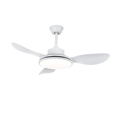 Brinley 48’’/52’’ Ceiling Fan Light ∅ 48″ X H 9.8″ / Model B White / Three-Color Changing Light Ceiling fan light
