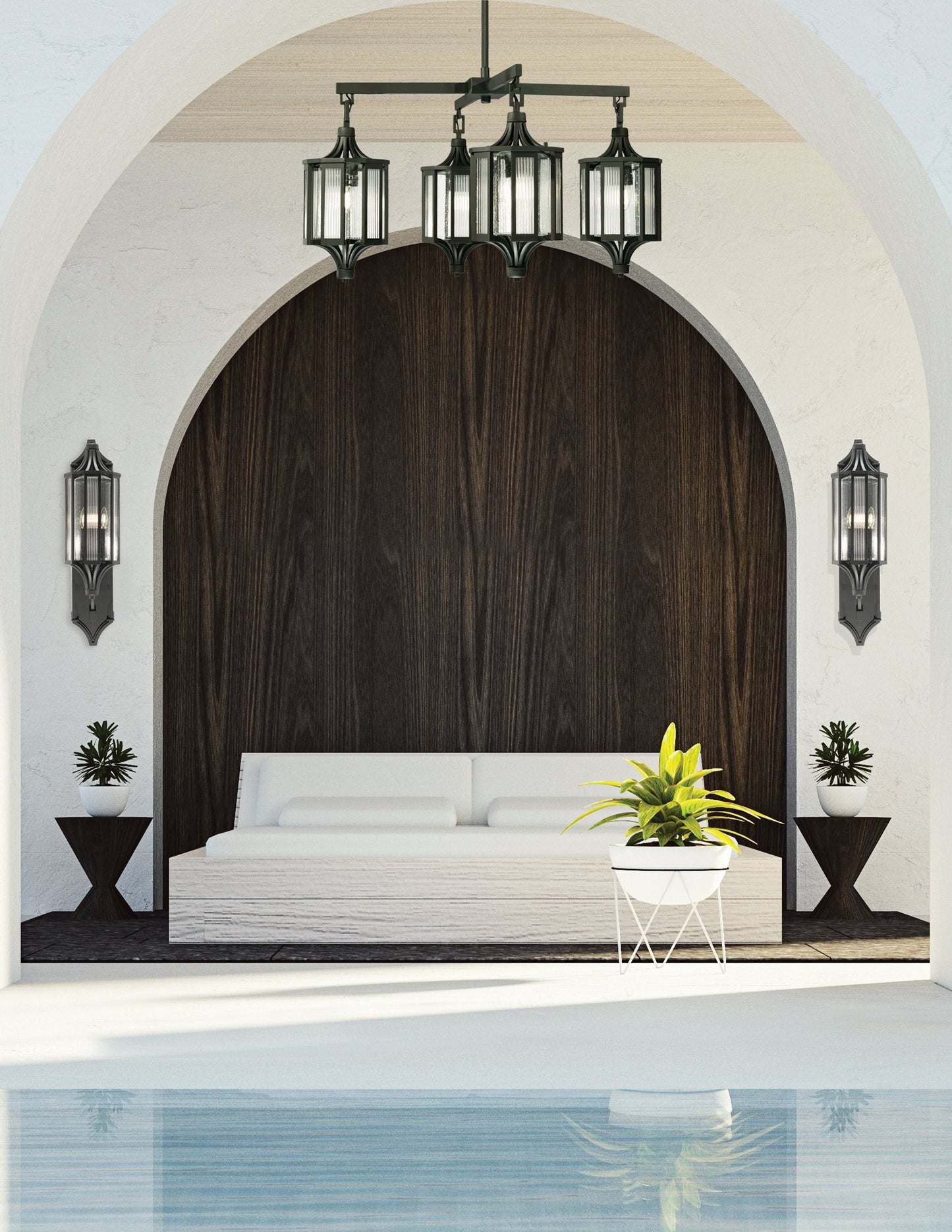 Fine Art Bristol 31" Outdoor Pendant