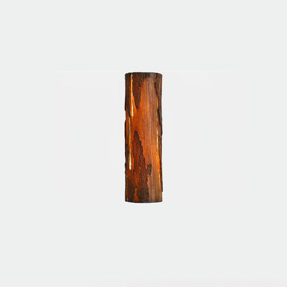 Broken Bark Wall Light Model B: ∅ 4.7″ x H 15″ / Dia 12cm x H 38cm / Warm White Wall lamp