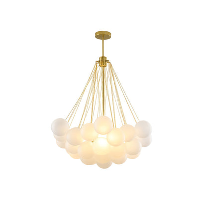 Bubble Chandelier 31heads ∅ 29.5″ x H 29.5″ / Dia 75cm x H 75cm / Gold Chandelier
