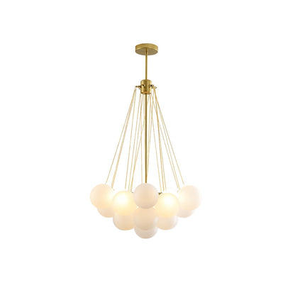 Bubble Chandelier 19heads ∅ 15.8″ x H 33.5″ / Dia 40cm x H 85cm / Gold Chandelier