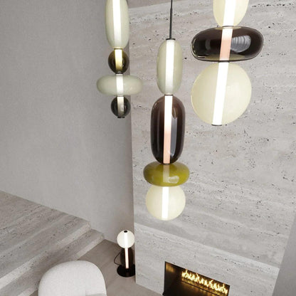 Candied Glass Combo Pendant Light Pendant light