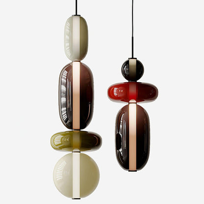Candied Glass Combo Pendant Light Pendant light