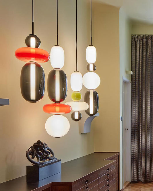 Candied Glass Combo Pendant Light Pendant light